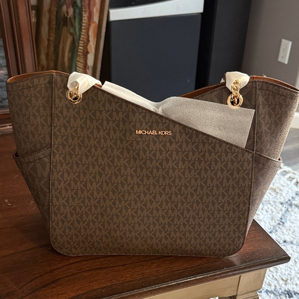 Michael Kors Signature Brown Tote